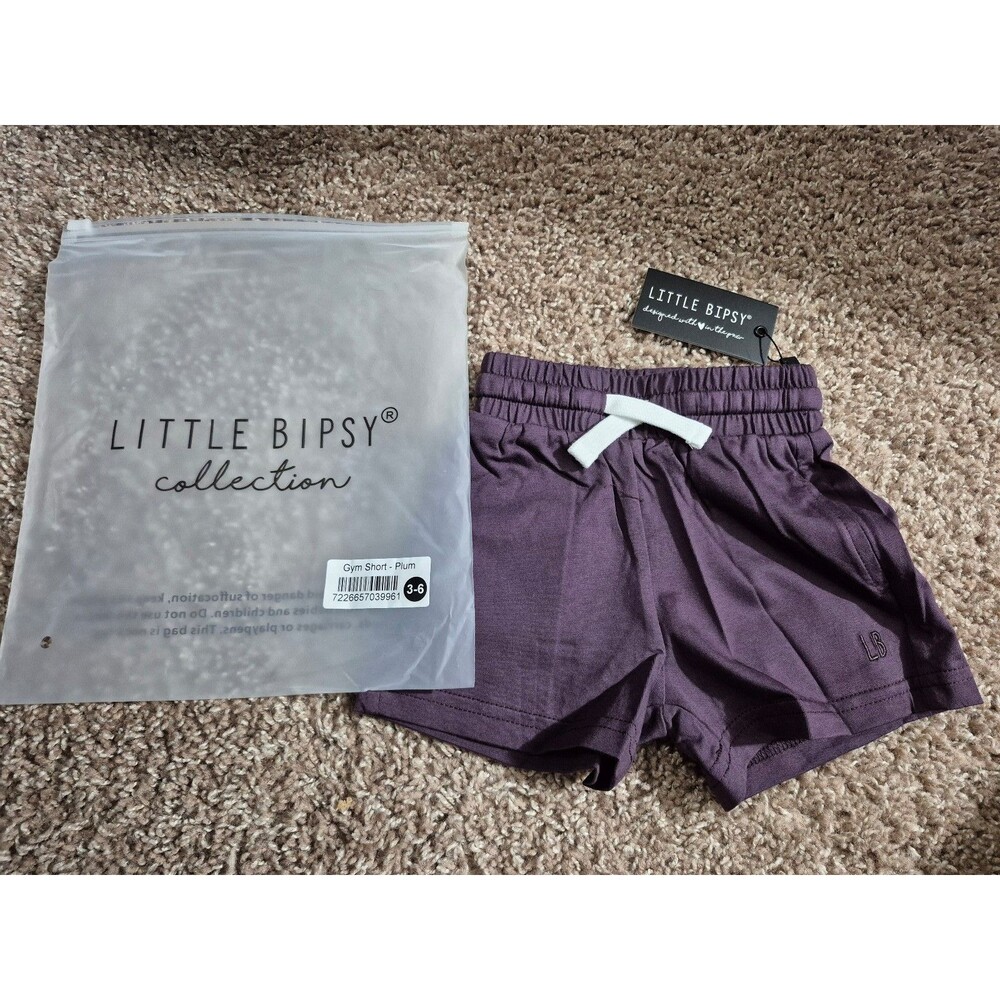 Little bipsy gym short size 0-3 months